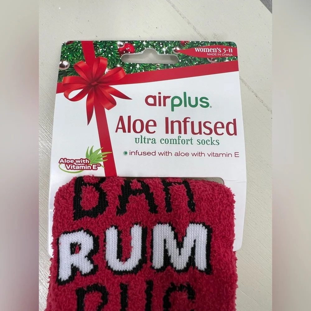Air Plus Aloe Infushed Socks